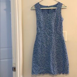 JCrew Factory scalloped ditsy floral dress